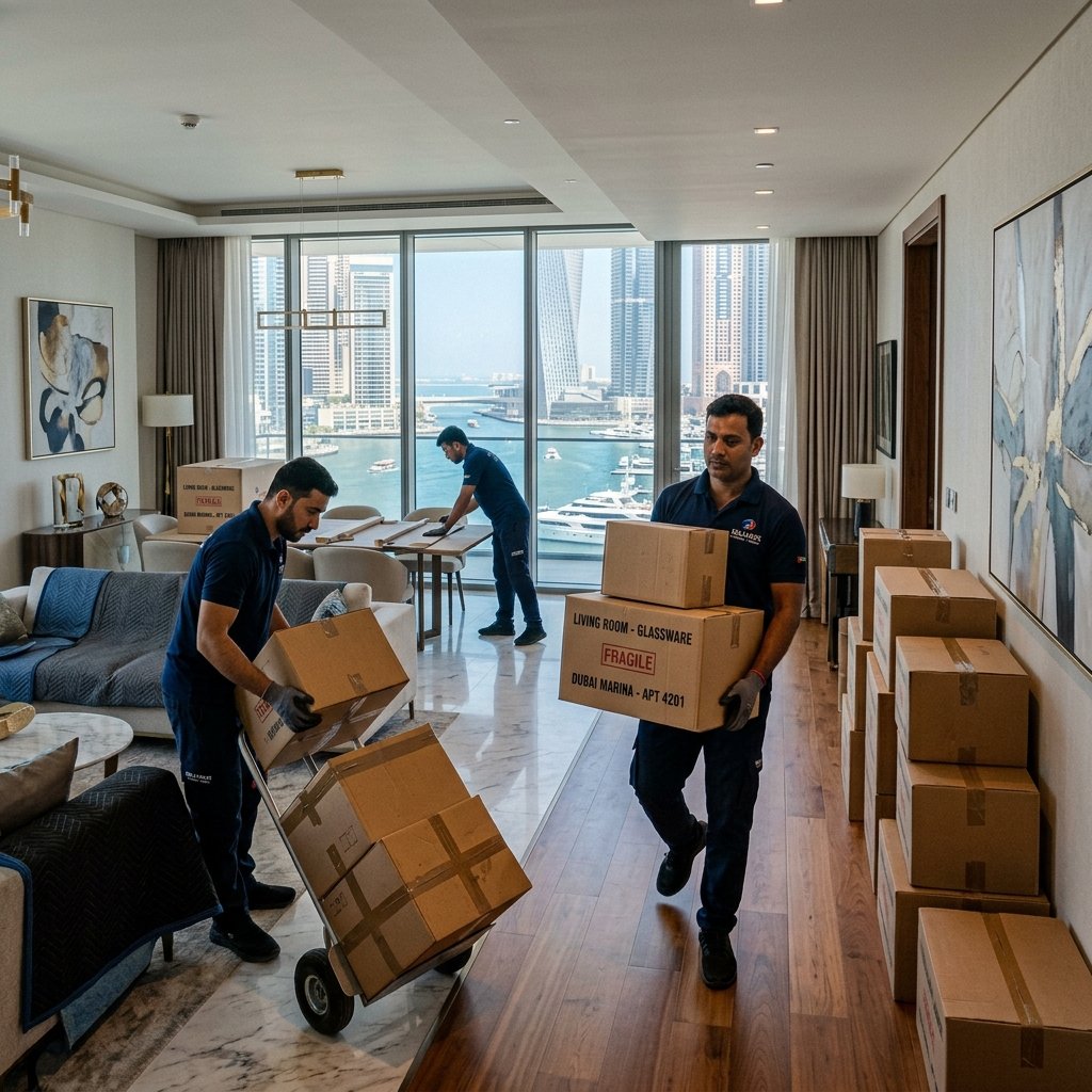 Penthouse Relocation Dubai Marina Tower