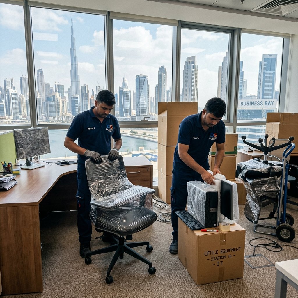 Tech Office Relocation Business Bay
